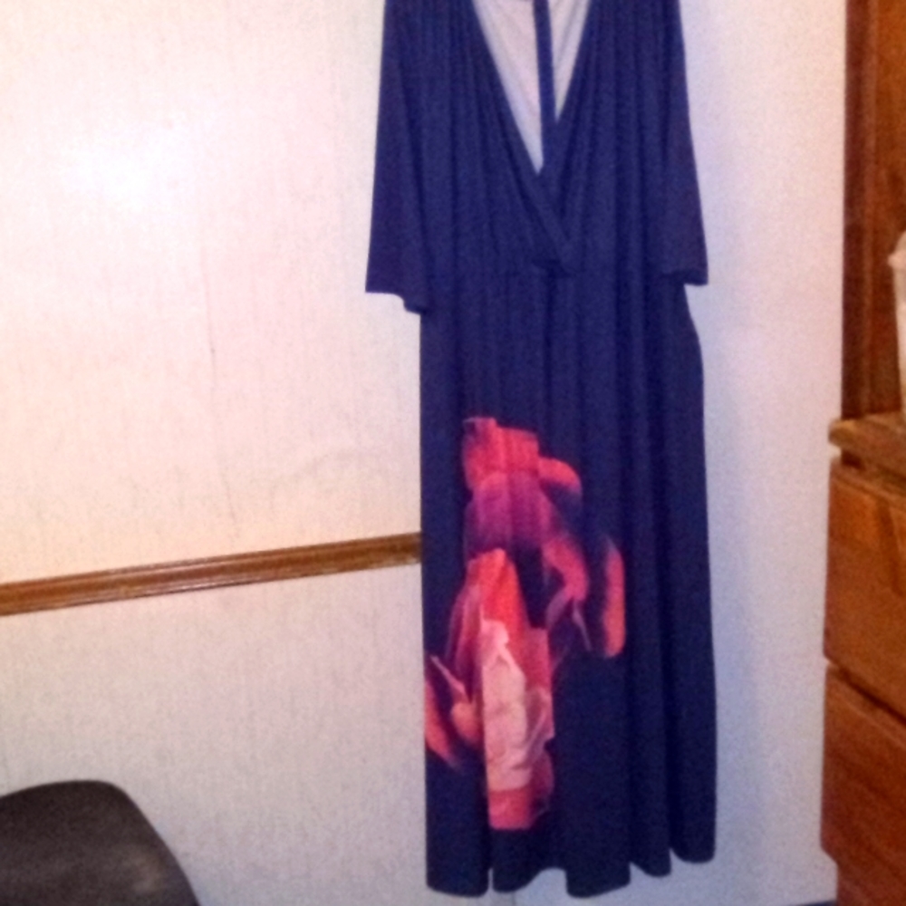Massey's blue dress size. 4X